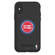 Detroit Pistons OtterBox iPhone X/Xs Symmetry Black Case