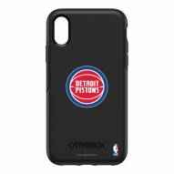 Detroit Pistons OtterBox iPhone XR Symmetry Black Case