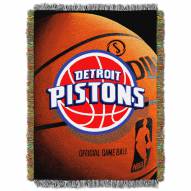 Detroit Pistons Photo Real Throw Blanket