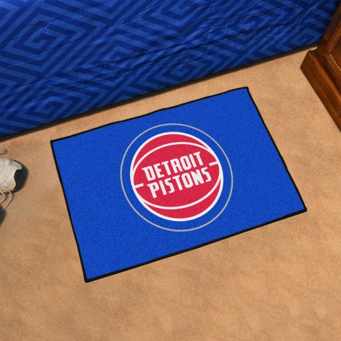 Detroit Pistons Starter Rug