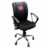 Detroit Pistons XZipit Curve Desk Chair