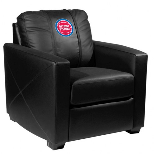 Detroit Pistons XZipit Silver Club Chair