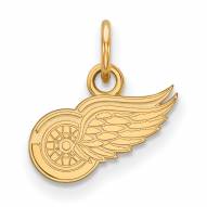 Detroit Red Wings 10k Yellow Gold Extra Small Pendant