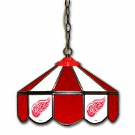 Detroit Red Wings 14" Glass Pub Lamp