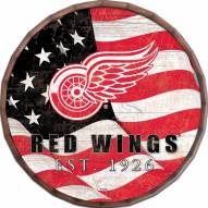 Detroit Red Wings 16" Flag Barrel Top
