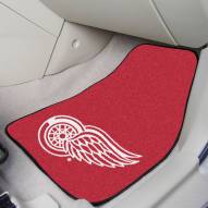 Detroit Red Wings 2-Piece Carpet Car Mats