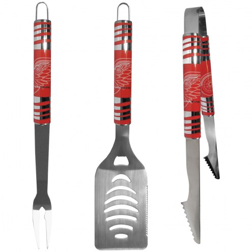 Detroit Red Wings 3 Piece Tailgater BBQ Set