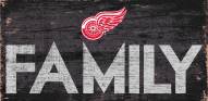 Detroit Red Wings 6" x 12" Family Sign
