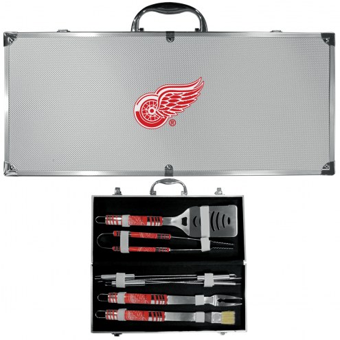 Detroit Red Wings 8 Piece Tailgater BBQ Set