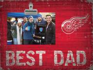 Detroit Red Wings Best Dad Clip Frame