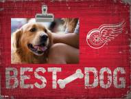 Detroit Red Wings Best Dog Clip Frame