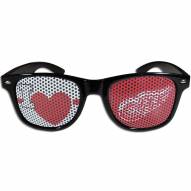 Detroit Red Wings Black I Heart Game Day Shades