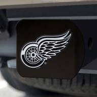 Detroit Red Wings Black Matte Hitch Cover