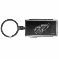 Detroit Red Wings Black Multi-tool Key Chain