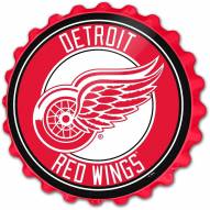 Detroit Red Wings Bottle Cap Wall Sign