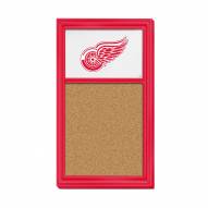 Detroit Red Wings Cork Note Board