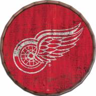 Detroit Red Wings Cracked Color 16" Barrel Top