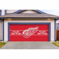 Detroit Red Wings Double Garage Door Cover