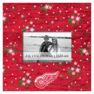 Detroit Red Wings Floral 10" x 10" Picture Frame