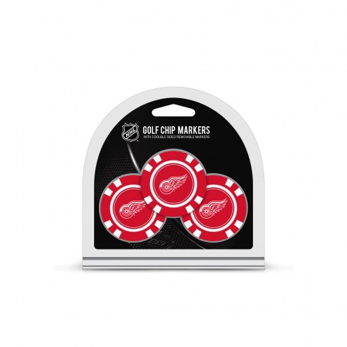 Detroit Red Wings Golf Chip Ball Markers
