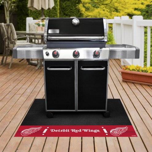 Detroit Red Wings Grill Mat
