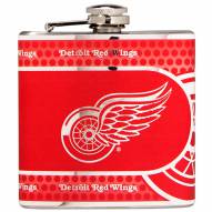 Detroit Red Wings Hi-Def Stainless Steel Flask