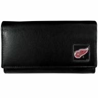 Detroit Red Wings Leather Women's Wallet