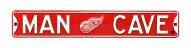 Detroit Red Wings Man Cave Street Sign