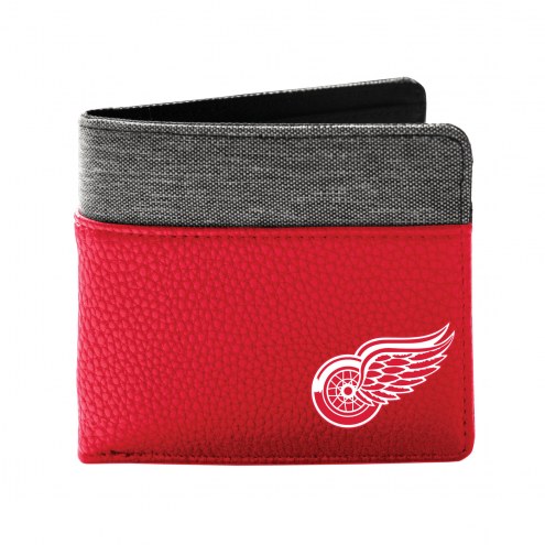 Detroit Red Wings Pebble Bi-Fold Wallet