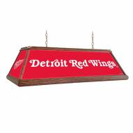 Detroit Red Wings Premium Wood Pool Table Light