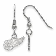 Detroit Red Wings Sterling Silver Extra Small Dangle Earrings