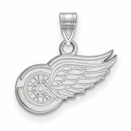 Detroit Red Wings Sterling Silver Small Pendant