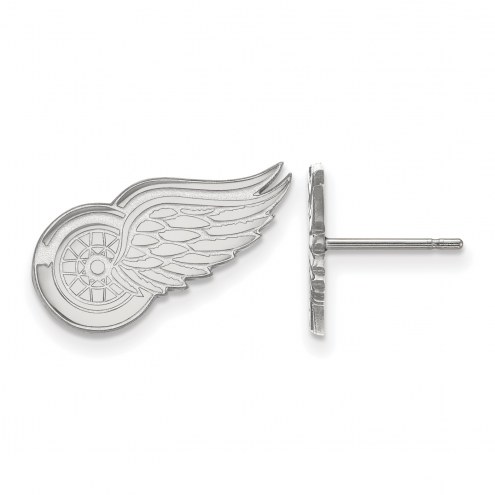 Detroit Red Wings Sterling Silver Small Post Earrings