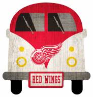 Detroit Red Wings Team Bus Sign