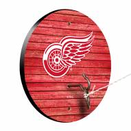 Detroit Red Wings Weathered Design Hook & Ring Game