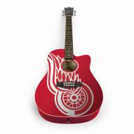 Detroit Red Wings Woodrow Acoustic Guitar