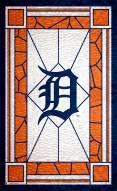 Detroit Tigers 11" x 19" Stained Glass Sign