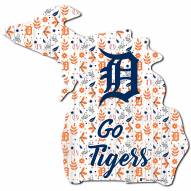 Detroit Tigers 12" Floral State Sign