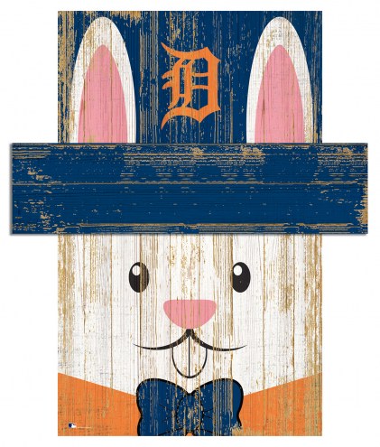 Detroit Tigers 19&quot; x 16&quot; Easter Bunny Head