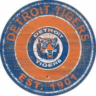 Detroit Tigers 24" Heritage Logo Round Sign