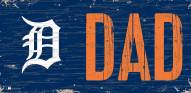Detroit Tigers 6" x 12" Dad Sign