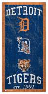 Detroit Tigers 6" x 12" Heritage Sign