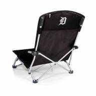 Detroit Tigers Black Tranquility Beach Chair