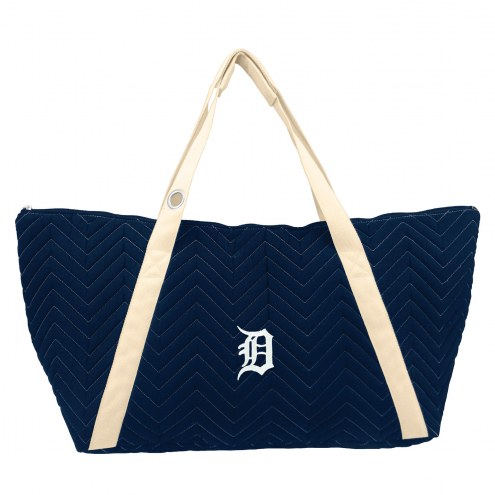 Detroit Tigers Chevron Stitch Weekender Bag