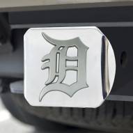 Detroit Tigers Chrome Metal Hitch Cover