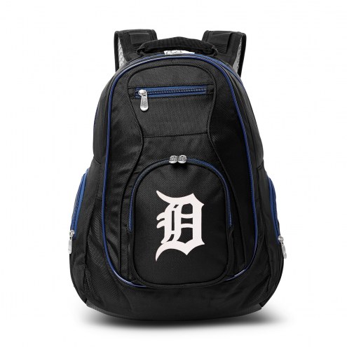 MLB Detroit Tigers Colored Trim Premium Laptop Backpack