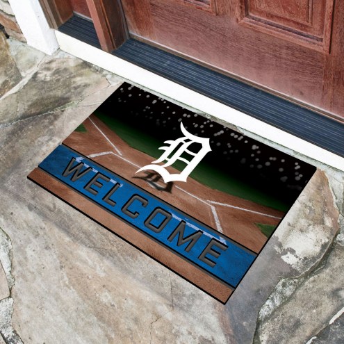 Detroit Tigers Crumb Rubber Door Mat