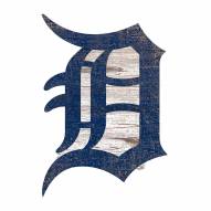 Detroit Tigers Distressed Logo Cutout Sign