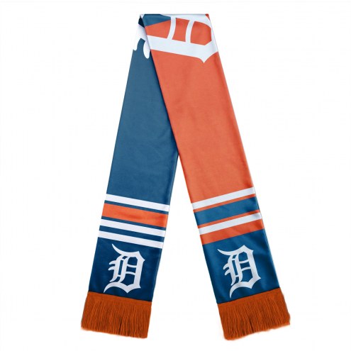Detroit Tigers Colorblock Big Logo Scarf