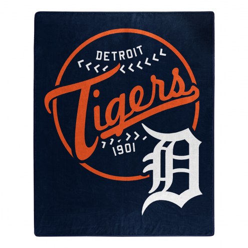 Detroit Tigers Moonshot Raschel Throw Blanket